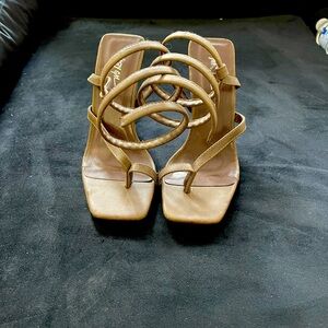 Nasty Gal Rusty Brown Sandals